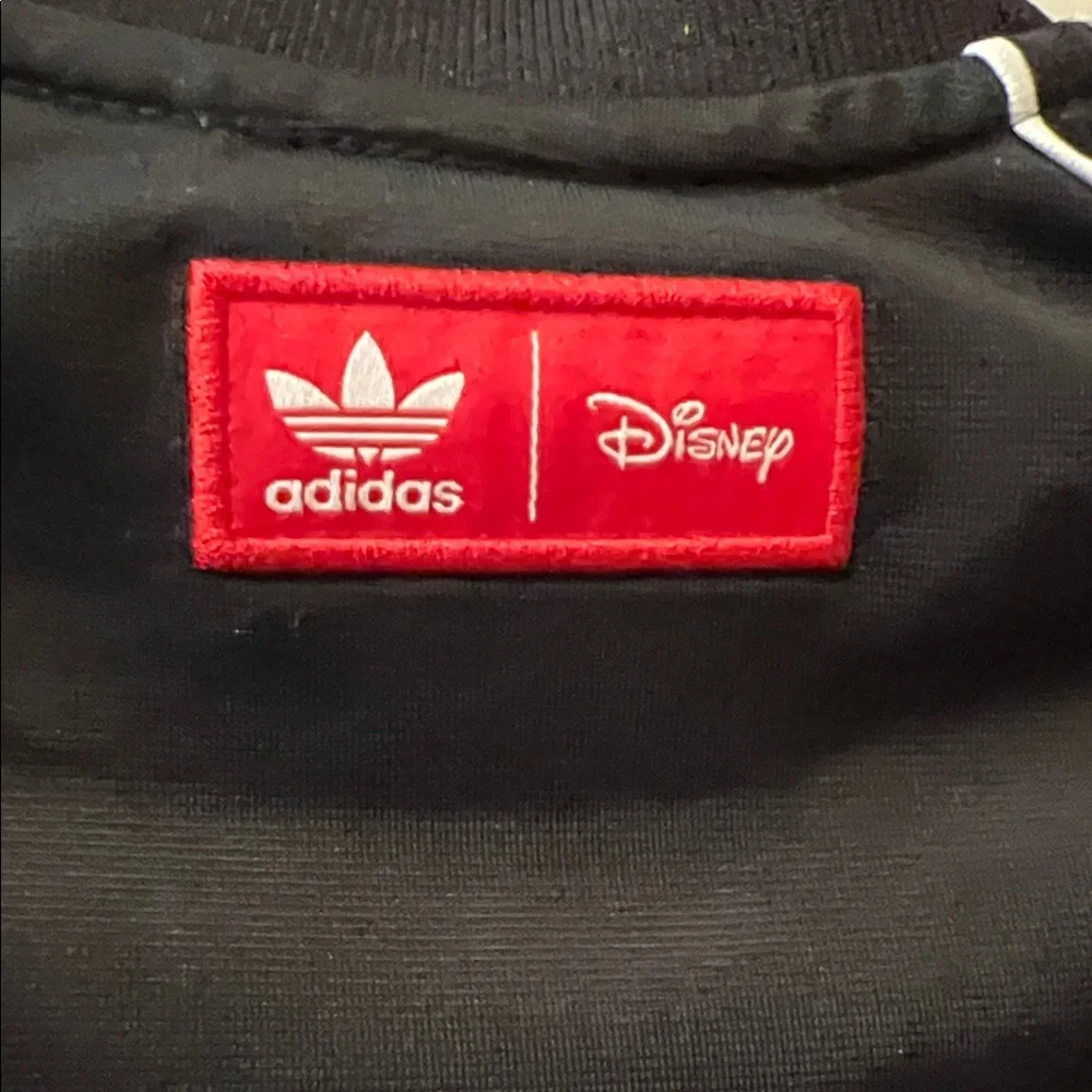 Adidas Black Disney Mickey Mouse Tracksuit with White Stripes Size 4T